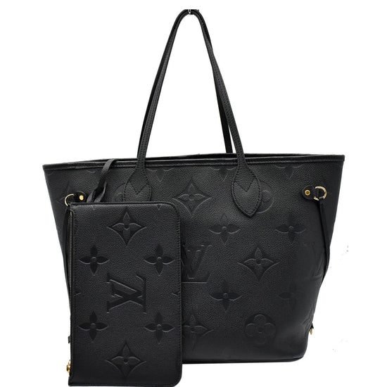 LOUIS VUITTON Neverfull MM Empreinte Leather Crème Store Display Sold Out!