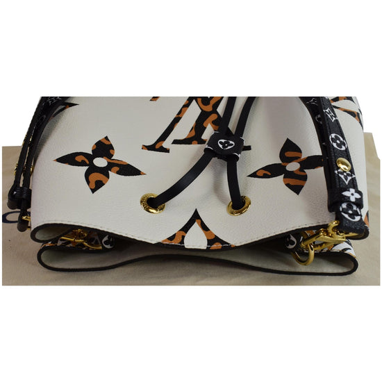 Louis Vuitton NeoNoe Monogram Giant Jungle Ivory Multicolor in