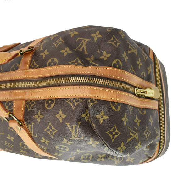 LOUIS VUITTON Vintage Sac Sport Monogram Canvas Boston