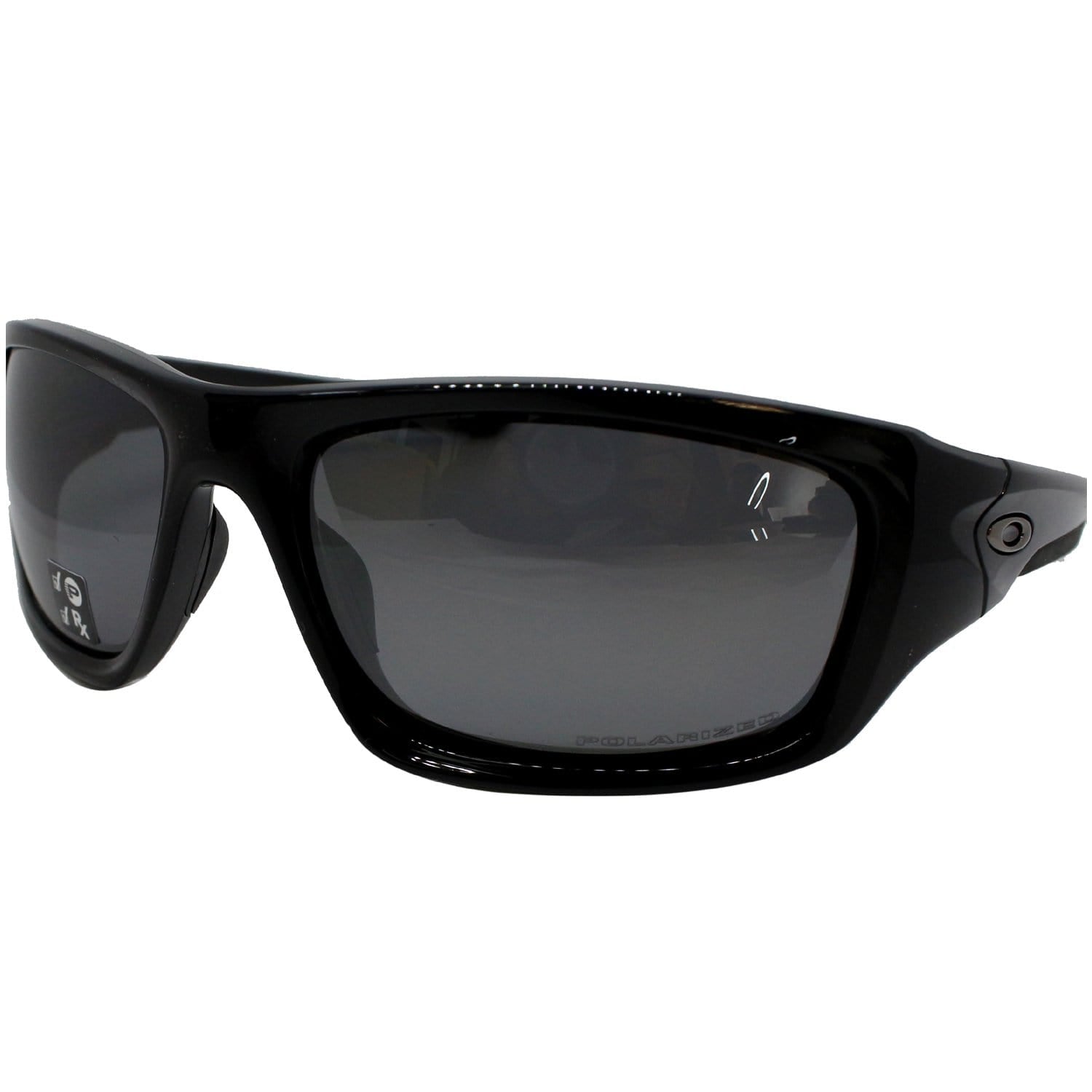 Oakley Valve Sunglasses Black Iridium Polarized Lens