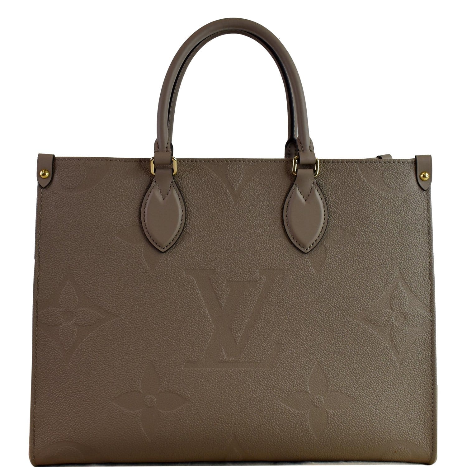 Louis Vuitton Empreinte Monogram Giant Onthego MM Tourterelle - MyDesignerly