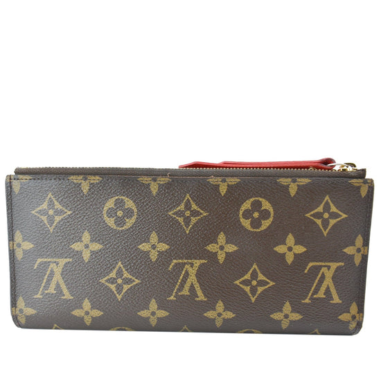 Louis Vuitton Adele Short Monogram Canvas Wallet - The Lux Portal