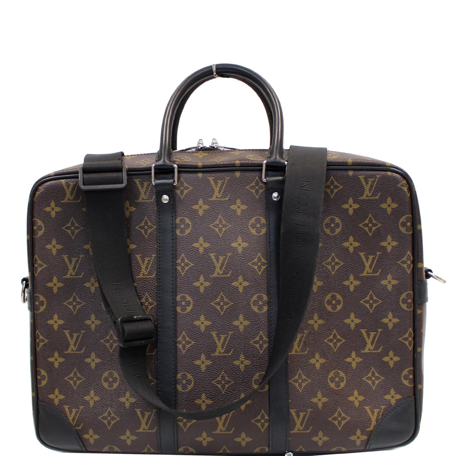 Original Louis Vuitton Briefcase/Suitcase Macassar Monogram