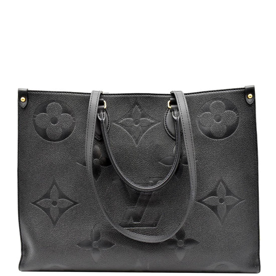 Louis Vuitton Black Giant Monogram Empreinte Onthego GM Gold Hardware, 2020  Available For Immediate Sale At Sotheby's