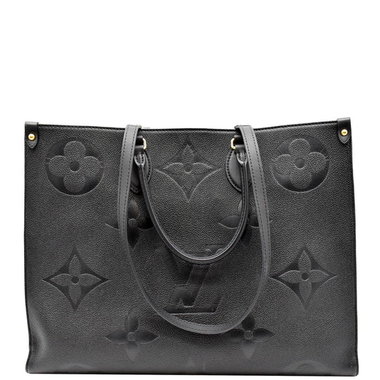 LOUIS VUITTON LOUIS VUITTON On the Go GM 2way Shoulder Bag M44925 empreinte  Black used women M44925