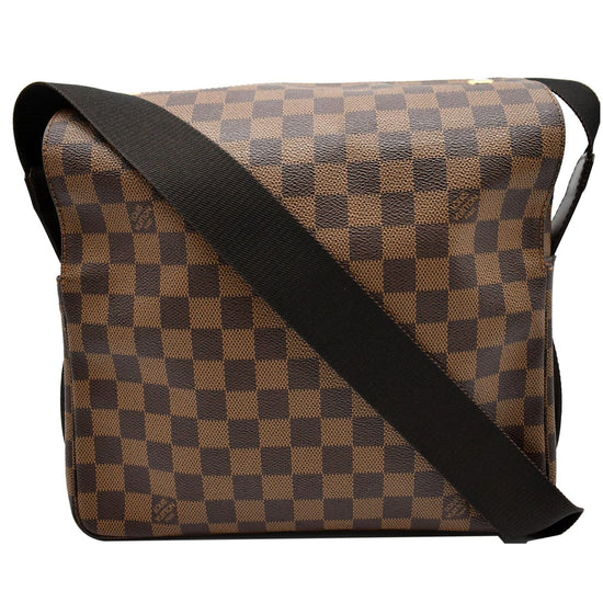 Brown Louis Vuitton Damier Ebene Naviglio Crossbody Bag – Designer Revival