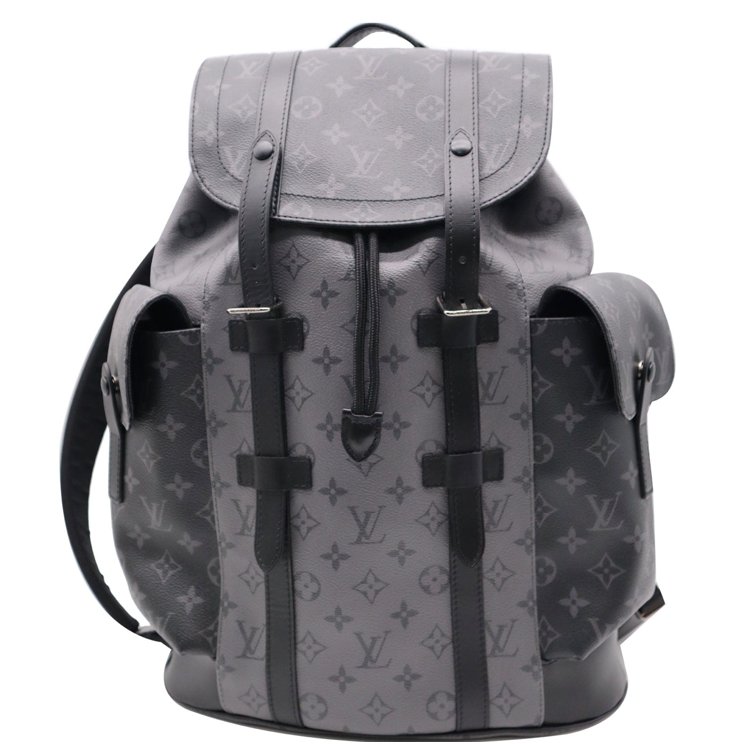 Louis Vuitton Christopher Monogram Eclipse Reverse Pm Gray