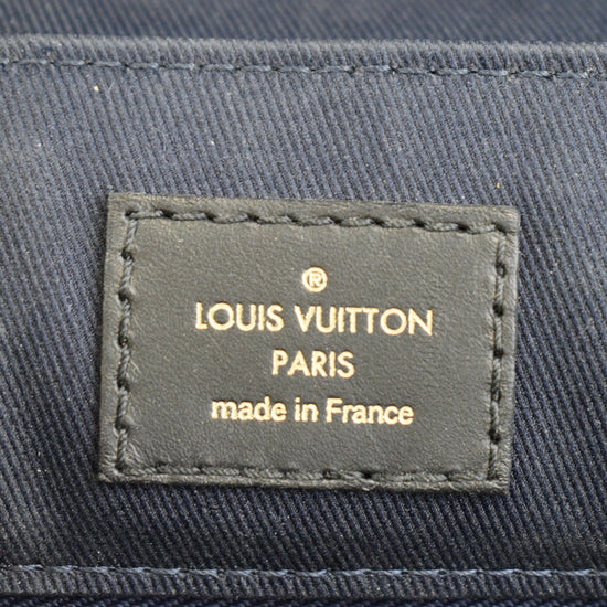 LOUIS VUITTON Georges MM Monogram Canvas Shoulder Bag Brown