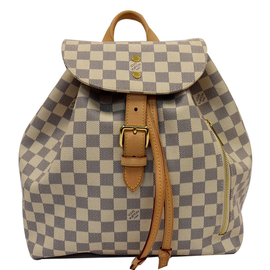 Sperone backpack Louis Vuitton White in Cotton - 36080454