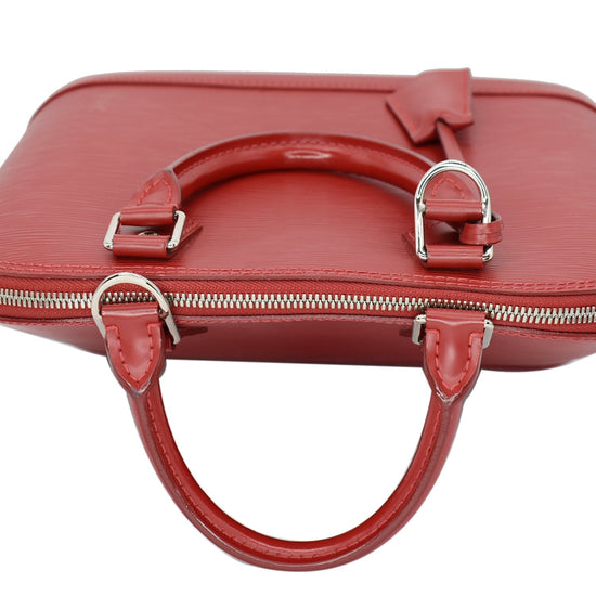 Louis Vuitton Epi Alma NM Handbag in Rubis Red – Recess