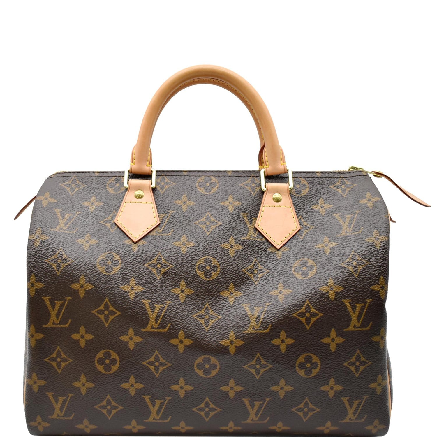 Sac Louis Vuitton speedy 30 in ebony checkered canvas customized Pink  Panther in love with Marilyn Brown Cloth ref.522935 - Joli Closet