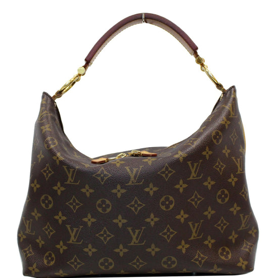 Sully leather handbag Louis Vuitton Brown in Leather - 35459635