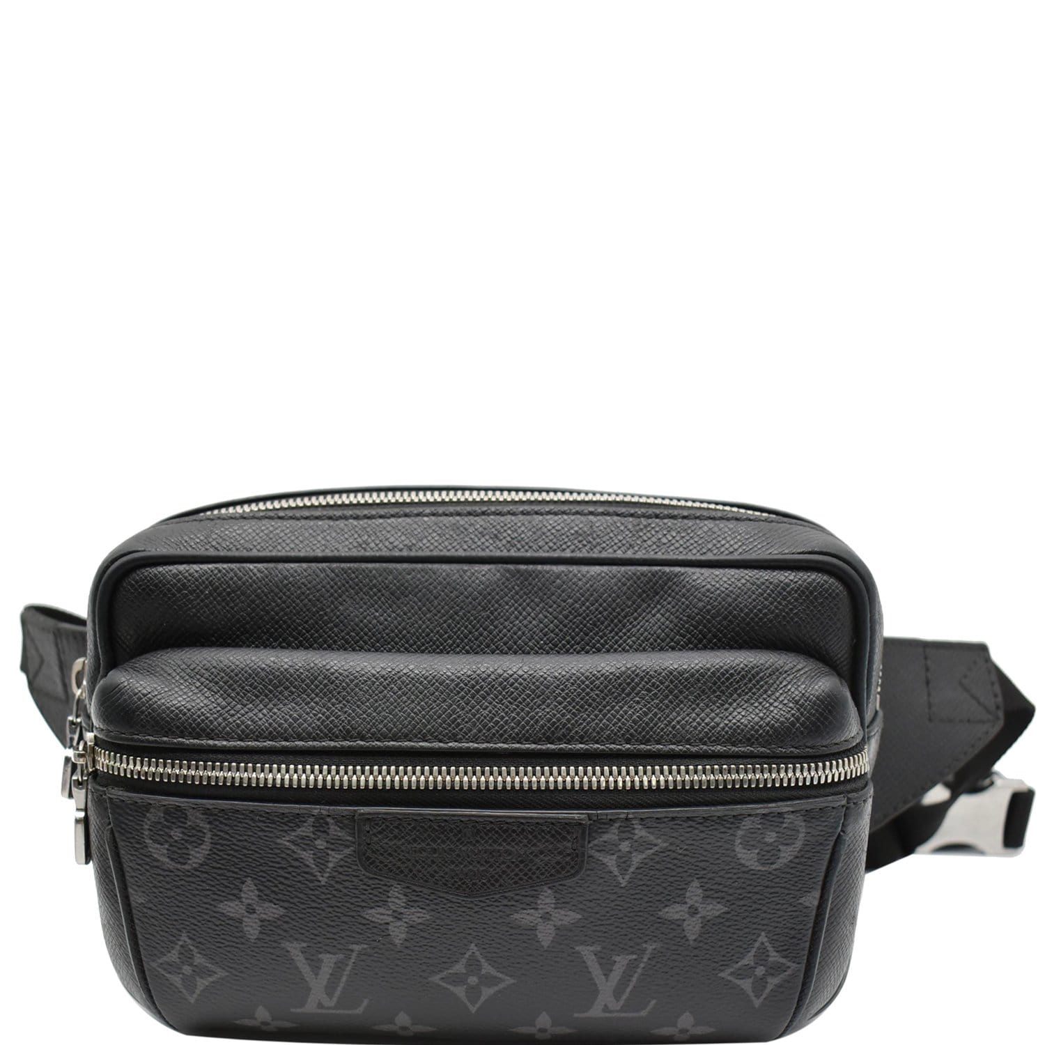 Louis Vuitton Outdoor Bumbag Monogram Eclipse Taiga Black in Taiga  Leather/Coated Canvas with Silver-tone - US