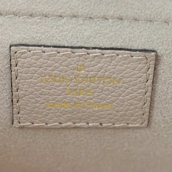 Louis Vuitton Greige Grained Calf Leather Lockme Shopper, myGemma, FR