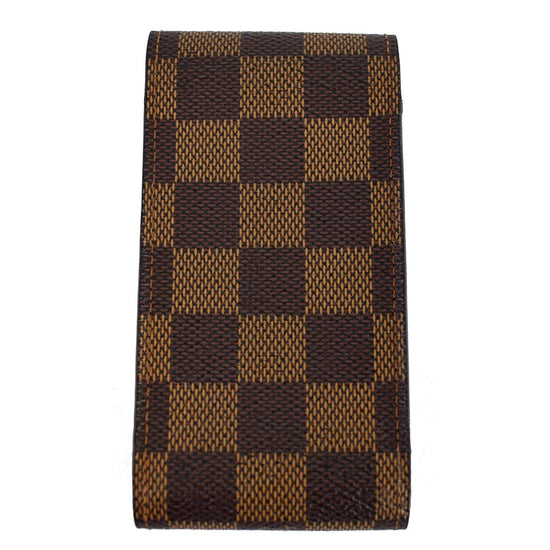 Buy Louis Vuitton Cigarette Case Etuy Cigarette Brown Damier Ebene N63024 Cigarette  Case Damier Canvas Used CT0125 from Japan - Buy authentic Plus exclusive  items from Japan