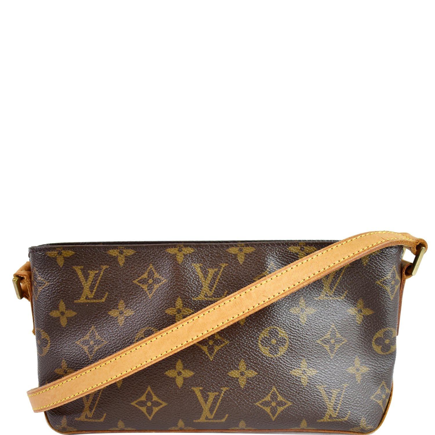 Auth Louis Vuitton Monogram Trotteur Shoulder Bag Crossbody Bag M51240 Used