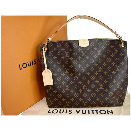 Louis Vuitton Graceful Mm Pivoine Brown Monogram Canvas Satchel -  MyDesignerly