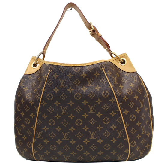 Auth Louis Vuitton Galliera GM Monogram Hobo Shoulder Handbag