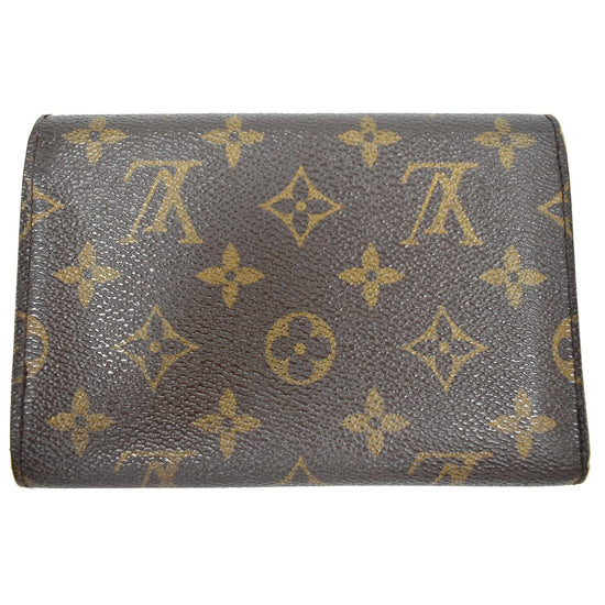 Louis Vuitton Womens Porte Tresor Etui Papier Monogram Trifold Wallet -  Shop Linda's Stuff