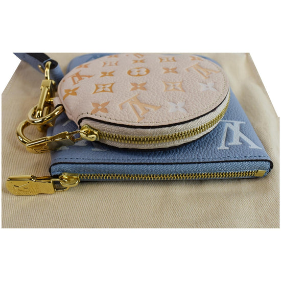 LOUIS VUITTON Monogram Empreinte Pool Trio Pouch Bag