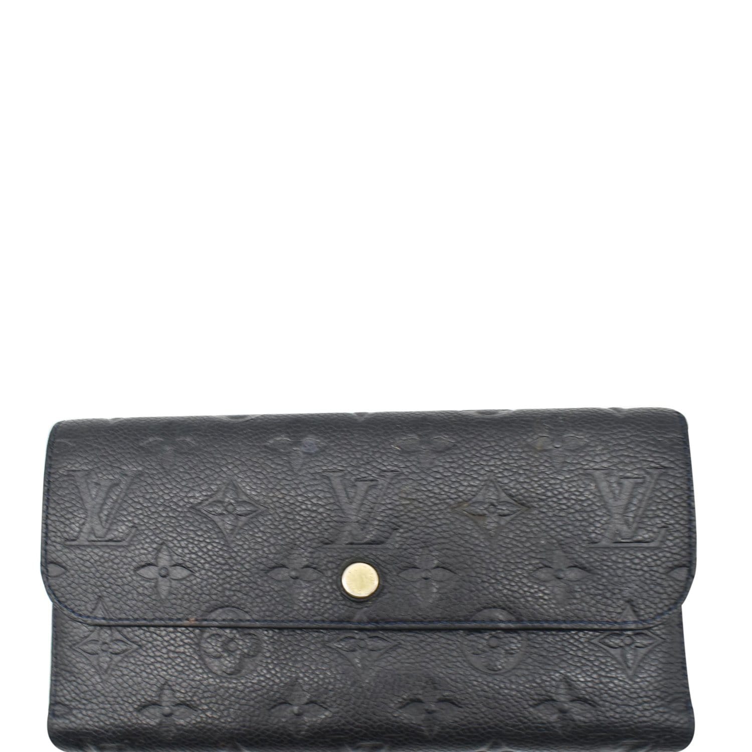 The Monogram Medium Trifold Wallet in Black/White