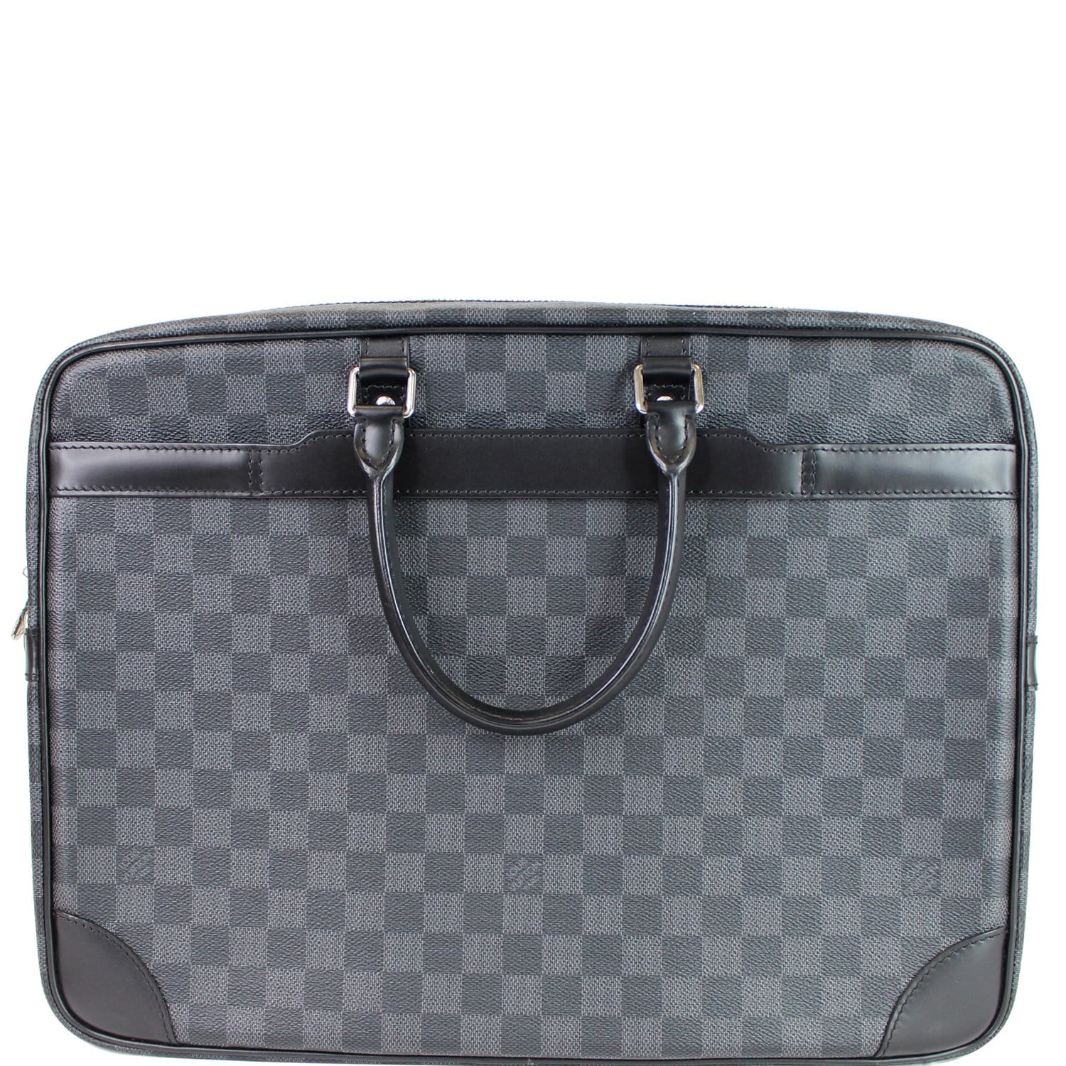 LOUIS VUITTON Porte Documents Voyage Briefcase with a Document