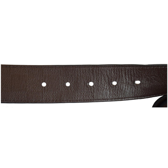 Louis Vuitton Boston Reversible Belt Damier Infini Navy in Leather with  Silver-tone - US