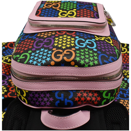 Gucci GG Supreme Psychedelic Backpack (SHG-bhgTab) – LuxeDH