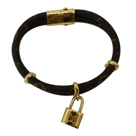 Keep it bracelet Louis Vuitton Brown in Gold plated - 35011080