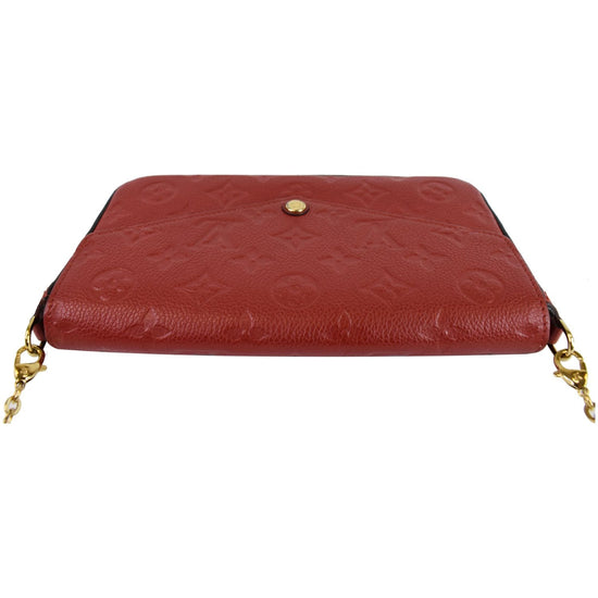 Louis-Vuitton-Monogram-Empreinte-Felicie-Chain-Shoulder-Bag-M63700