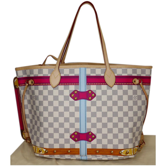 Louis Vuitton - Neverfull MM - Summer Trunks - Damier Azur