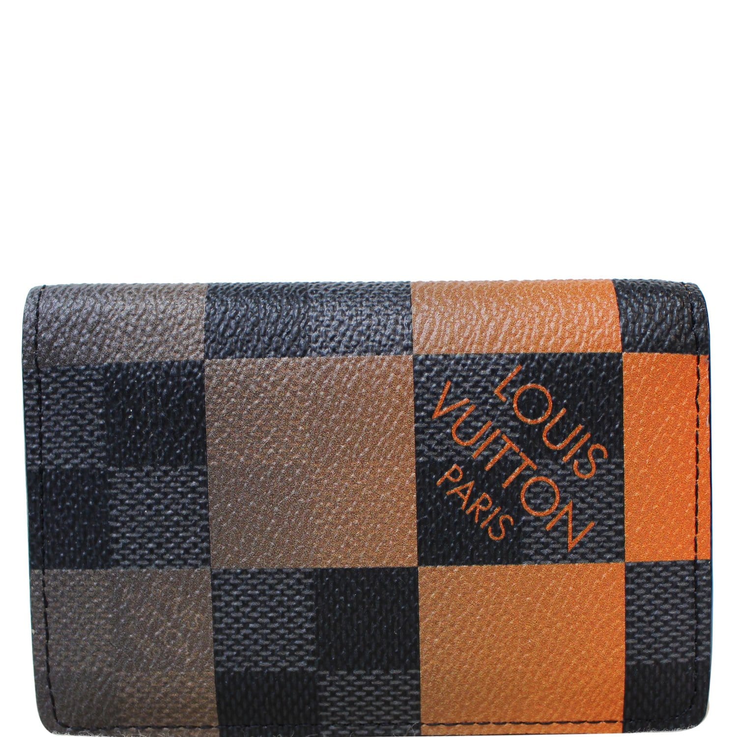 Louis Vuitton Pocket Organizer Orange for Men