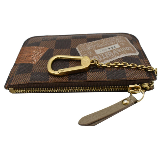 Key pouch leather small bag Louis Vuitton Brown in Leather - 21793190