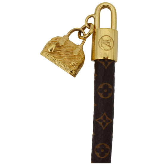 LOUIS VUITTON Monogram Alma Bracelet 19 1211440