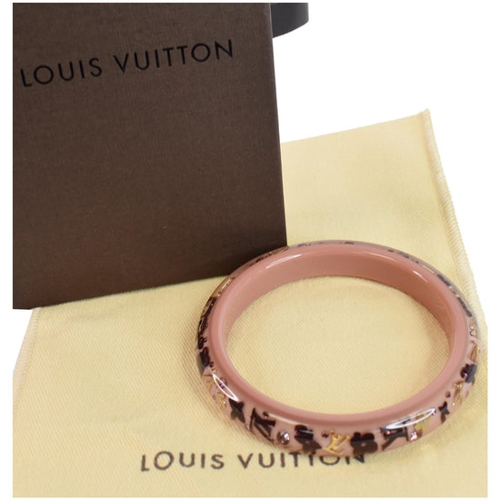 Louis Vuitton Neutrals, Pink, Red Inclusion PM Bangle