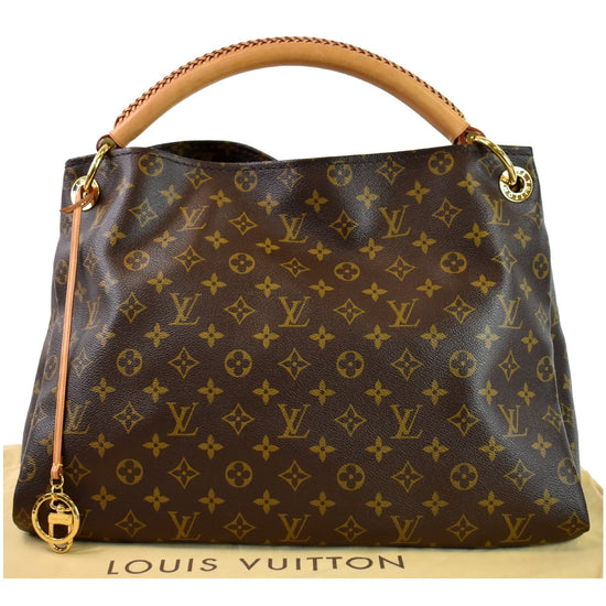 Louis Vuitton Artsy Handbag Monogram Canvas MM Brown 2453451