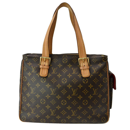 Louis Vuitton - Authenticated Viva Cité Handbag - Cloth Brown for Women, Very Good Condition