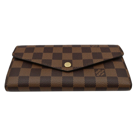 Louis Vuitton Sarah wallet damier ebene ca0055