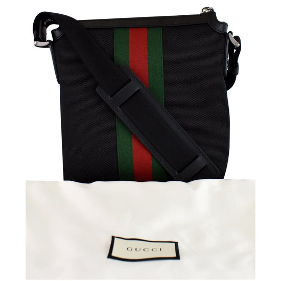 Gucci Techno Canvas Web Messenger Bag (SHF-19392) – LuxeDH