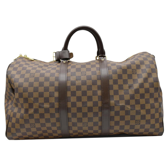 Keepall 50 Damier Infini Leather - Men - Travel