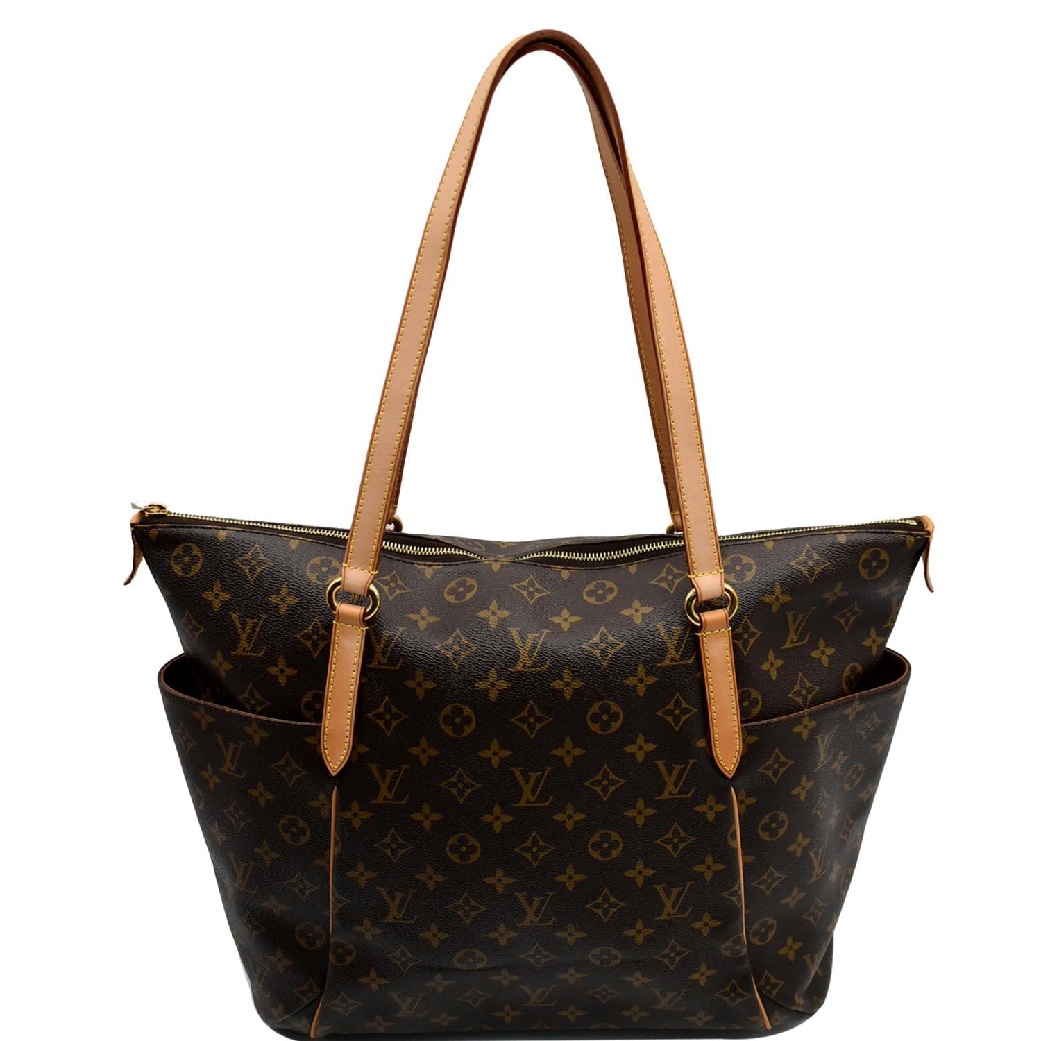 Louis Vuitton Trocadéro Brown Canvas Shoulder Bag (Pre-Owned)