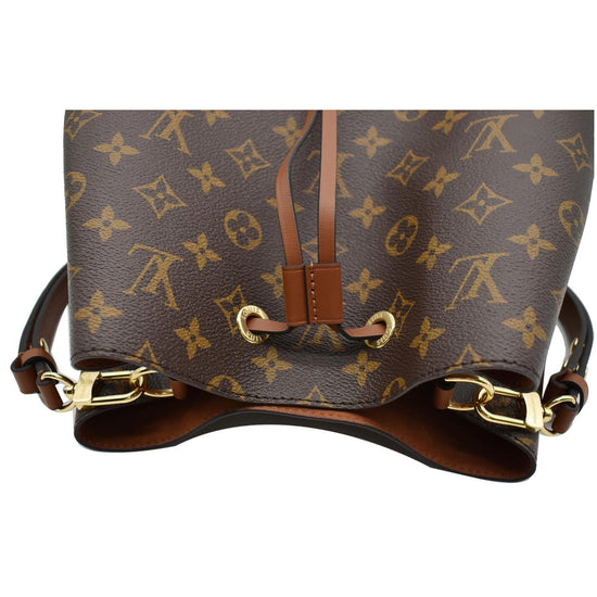 Louis Vuitton Neo Noe Caramel Monogram Canvas (Microchip)