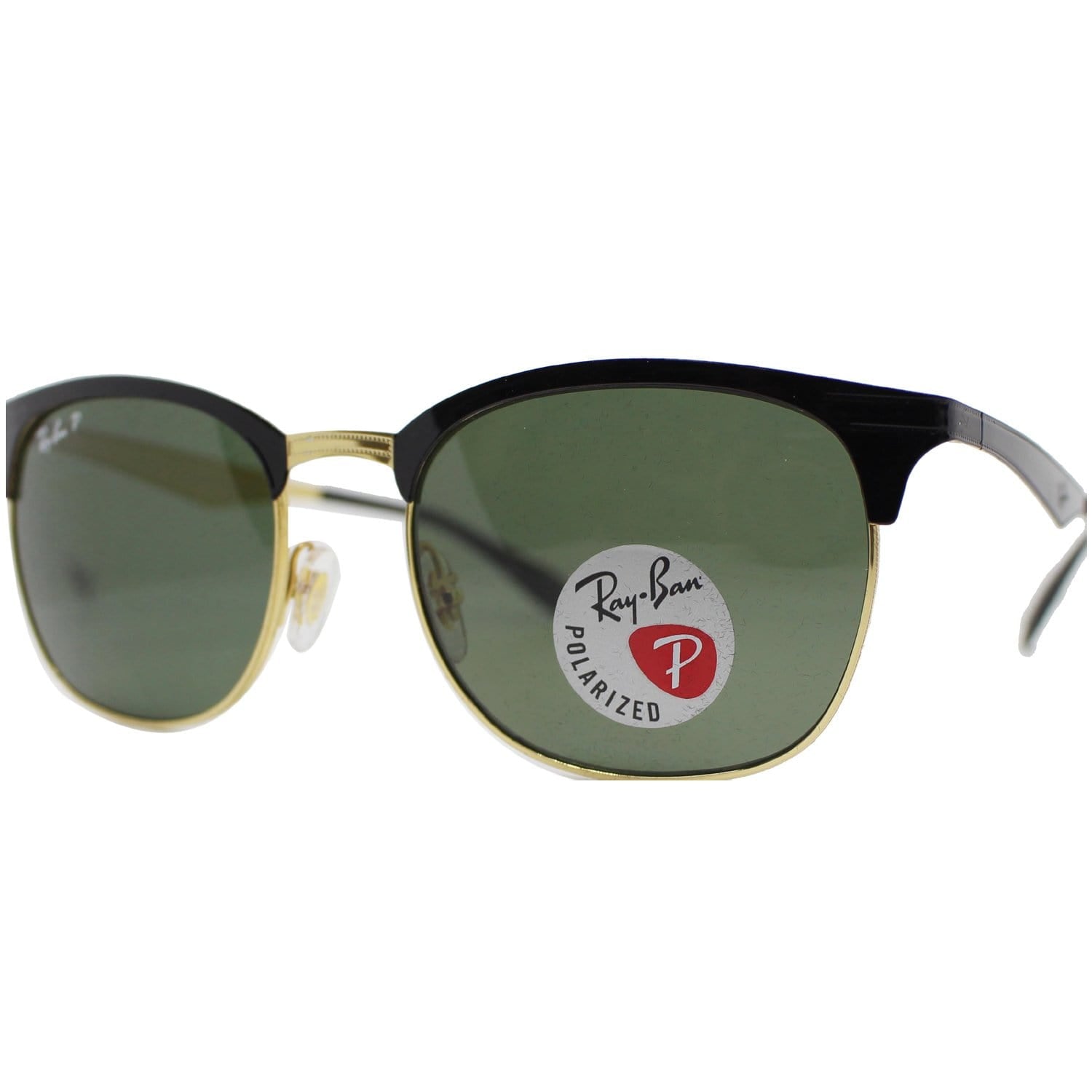 RAY-BAN RB3538 187/9A Sunglasses Green Classic G-15 Polarized Lens
