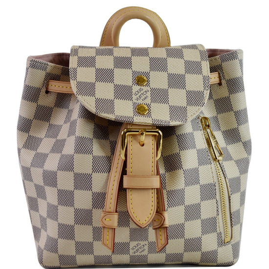Louis Vuitton Damier Azur Sperone BB Backpack - White Backpacks, Handbags -  LOU410233