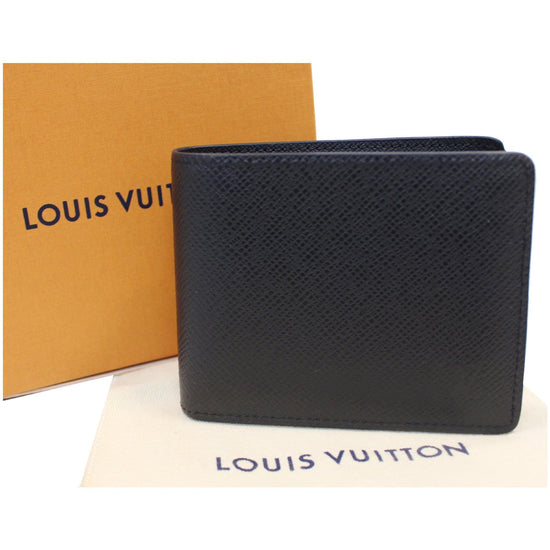 🔴 Louis Vuitton Slender Wallet - Taiga Acajou Leather