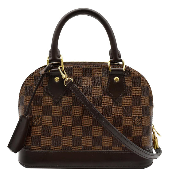 Brown Louis Vuitton Monogram Alma BB Satchel – Designer Revival