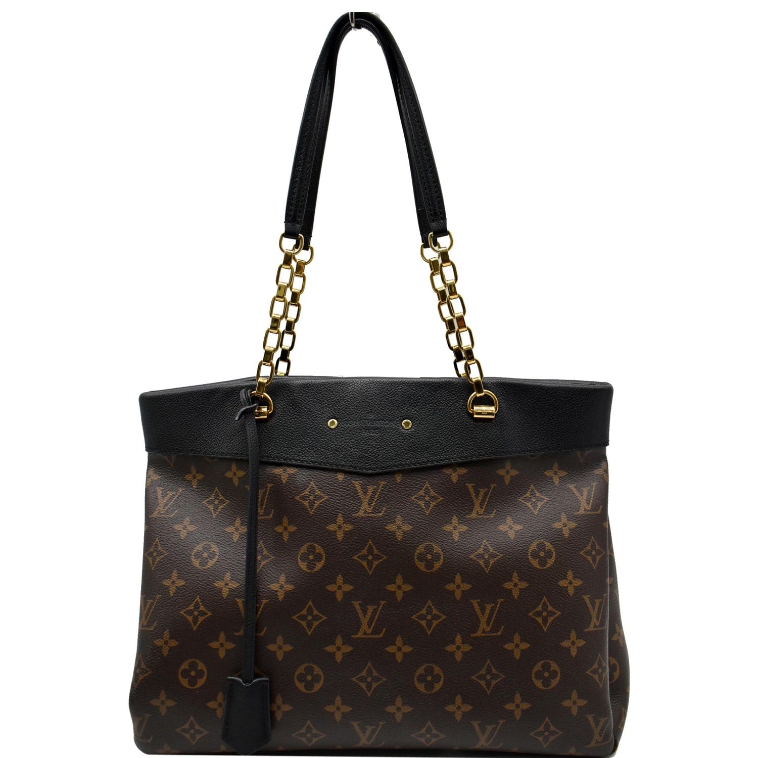 Louis Vuitton Pallas Chain Monogram Canvas Tote Bag