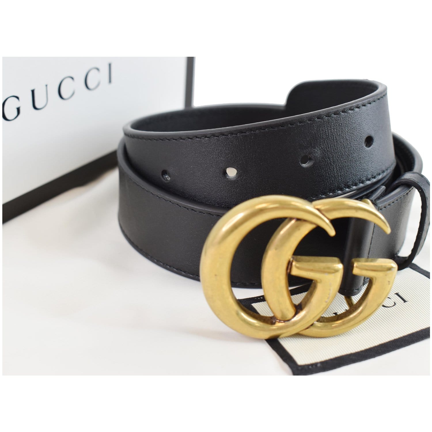 GUCCI Double G Black - 15% OFF