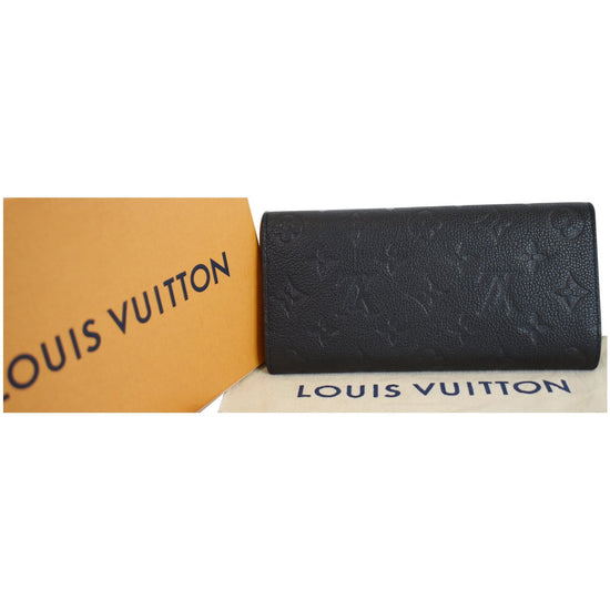 LOUIS VUITTON PURPLE EMPREINTE LEATHER JOSEPHINE WALLET – VLA Luxury