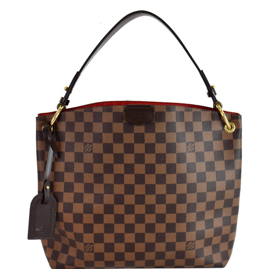 Graceful leather handbag Louis Vuitton Brown in Leather - 37774110